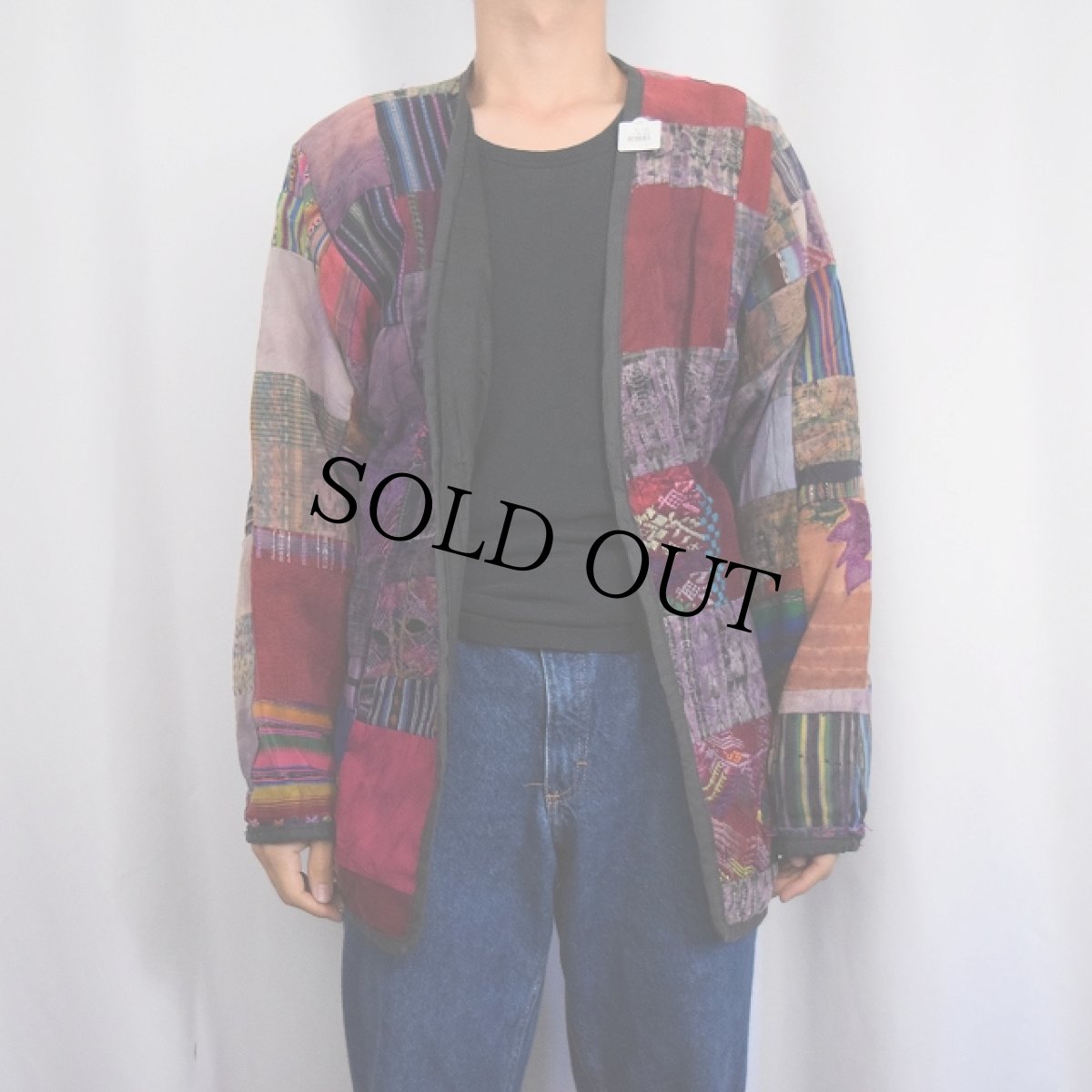 画像3: 【SALE】 パッチワーク リバーシブルジャケット (3)