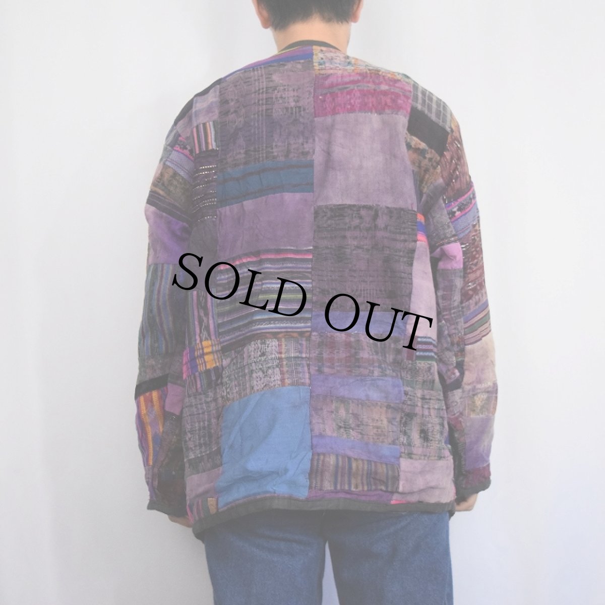 画像4: 【SALE】 パッチワーク リバーシブルジャケット (4)