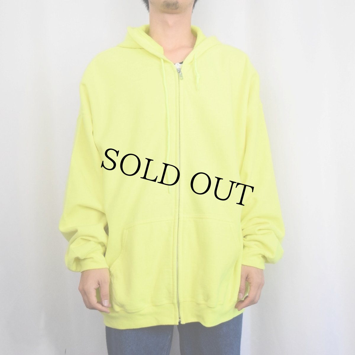 画像2: GILDAN スウェットジップパーカー 2XL (2)