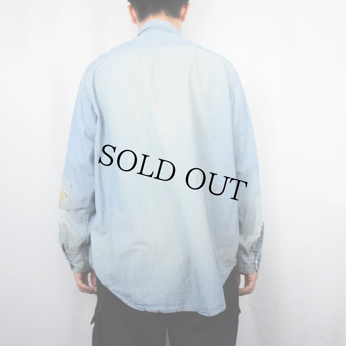 画像3: 70's BIGMAC JCPenney シャンブレーワークシャツ (3)