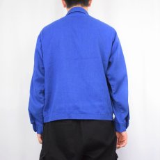 画像3: 【SALE】 70's K-BRAND "INTEL SECURITY SYSTEM" パッチカスタム ワークジャケット M (3)