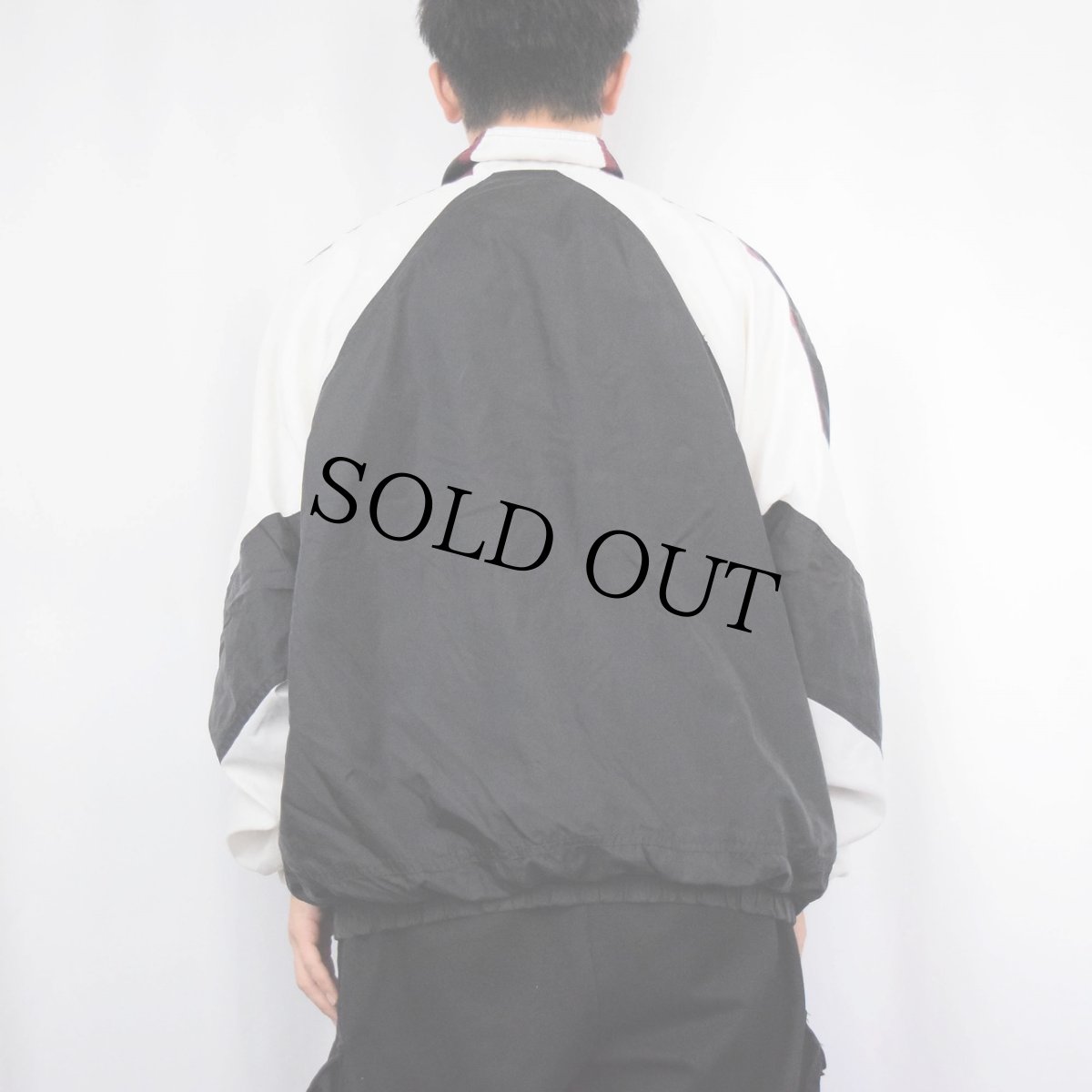 画像3: 90's NIKE 切り替えデザイン ナイロンジャケット XL (3)