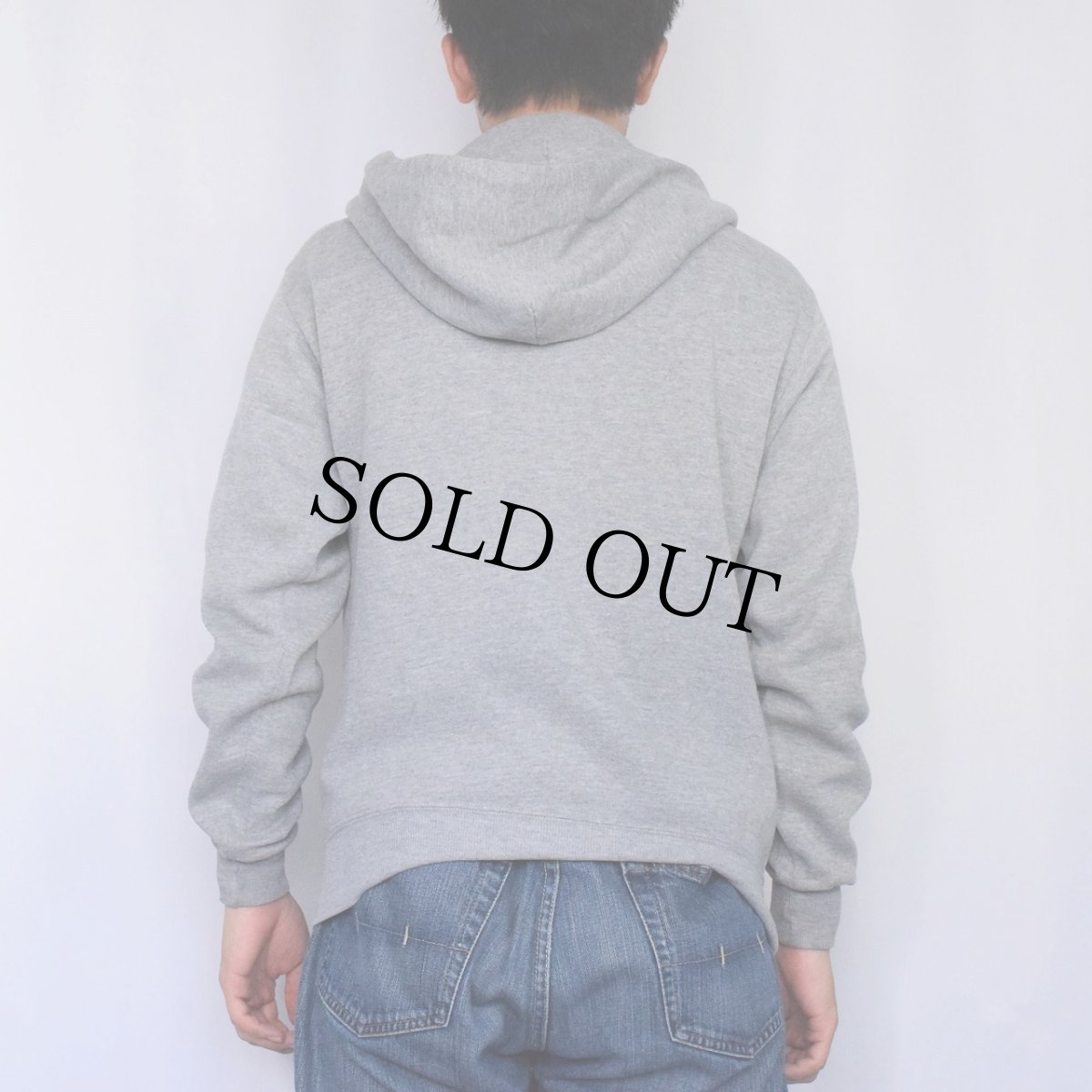 画像3: 90〜2000's JERZEES USA製 スウェットジップパーカー M (3)