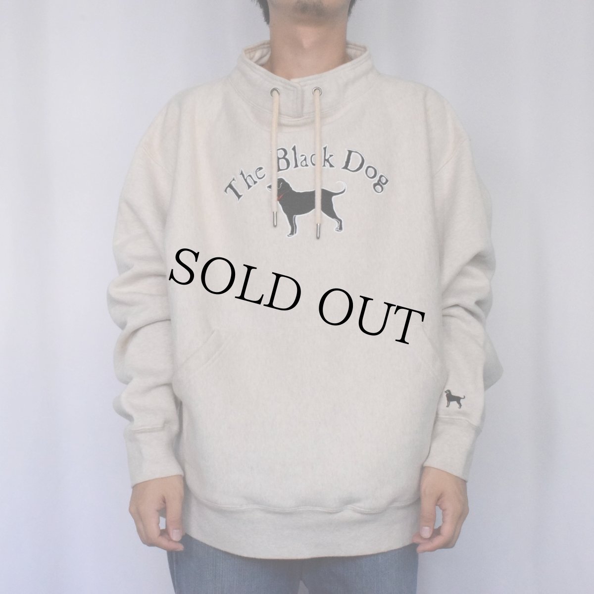 画像2: 90's adidas EQIPMENT ハーフジップ 切り替えデザインスウェット XL (2)