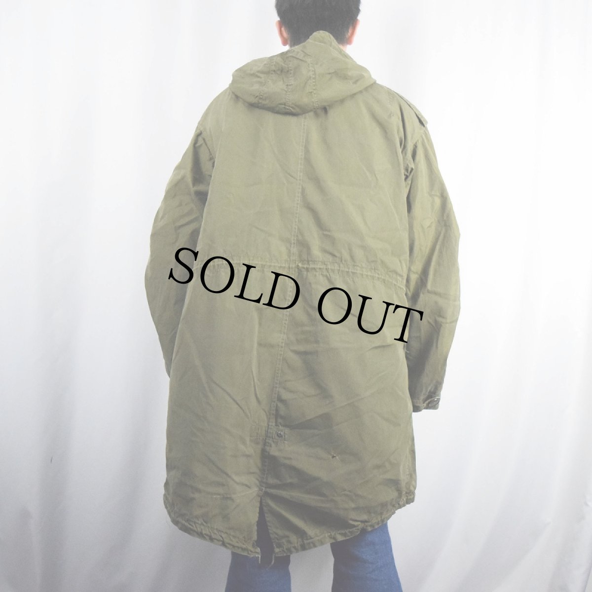 画像3: 50's U.S.ARMY M-51 ライナー付き モッズコート (3)