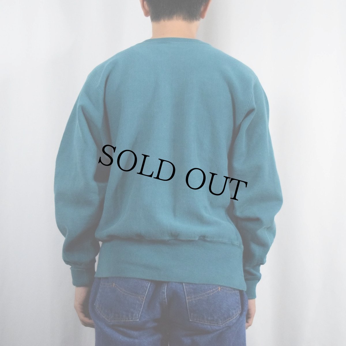 画像3: 90's Champion REVERSE WEAVE USA製 目付きスウェット M (3)