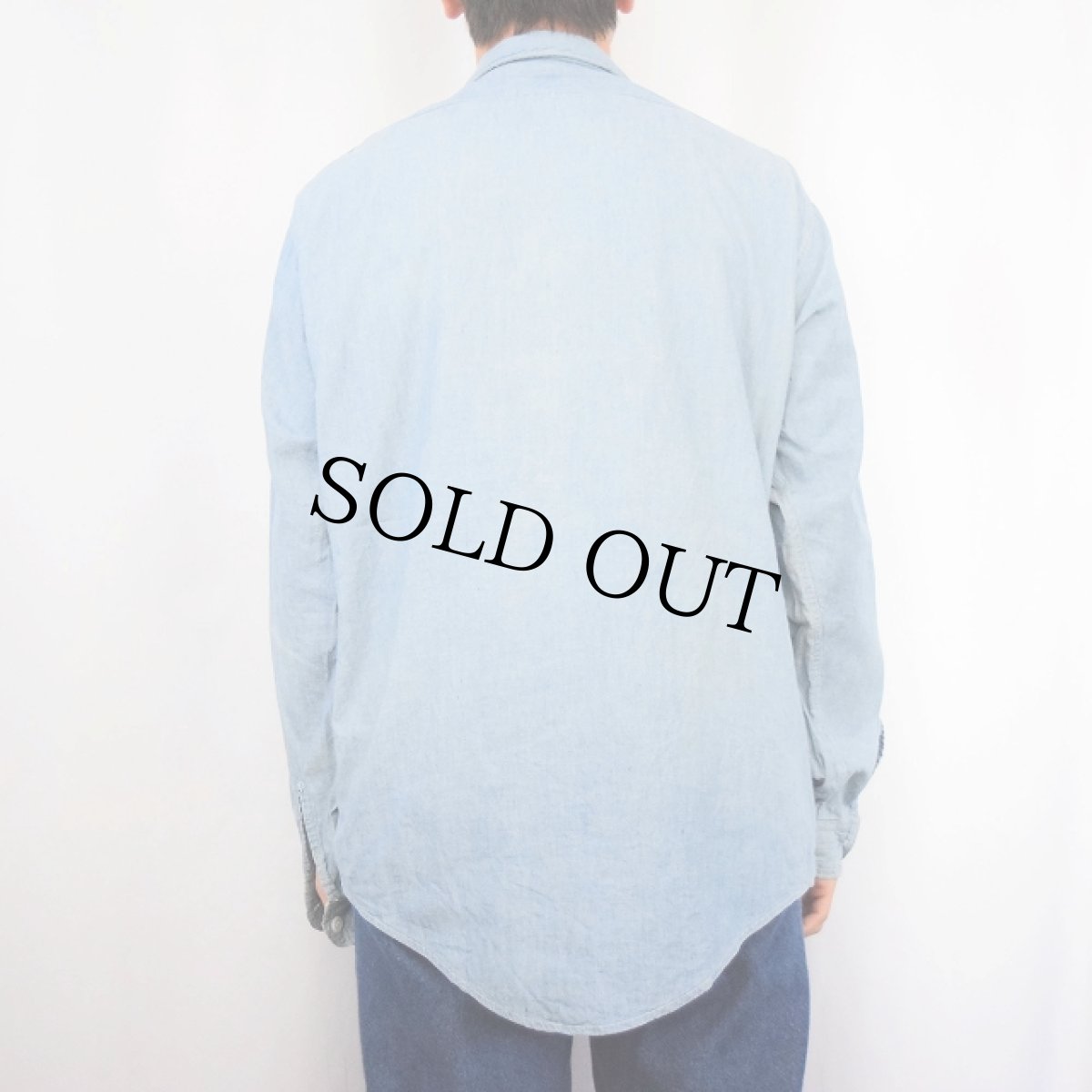 画像3: 50〜60's シャンブレーシャツ (3)