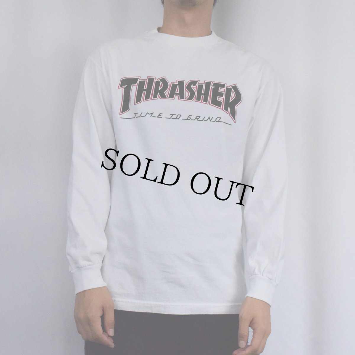 画像3: INDEPENDENT × THRASHER ロゴプリントロンT M (3)