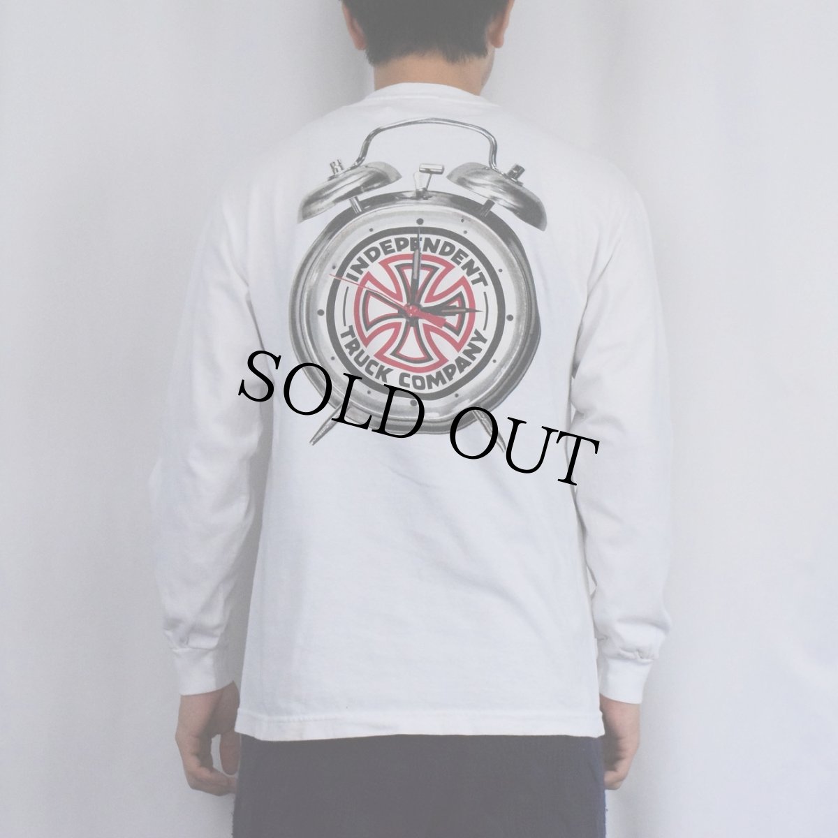 画像4: INDEPENDENT × THRASHER ロゴプリントロンT M (4)