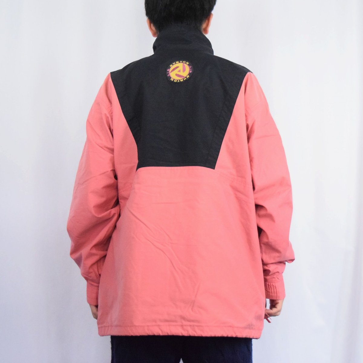 画像3: 80's BURTON surfwear ナイロン プルオーバージャケット M (3)