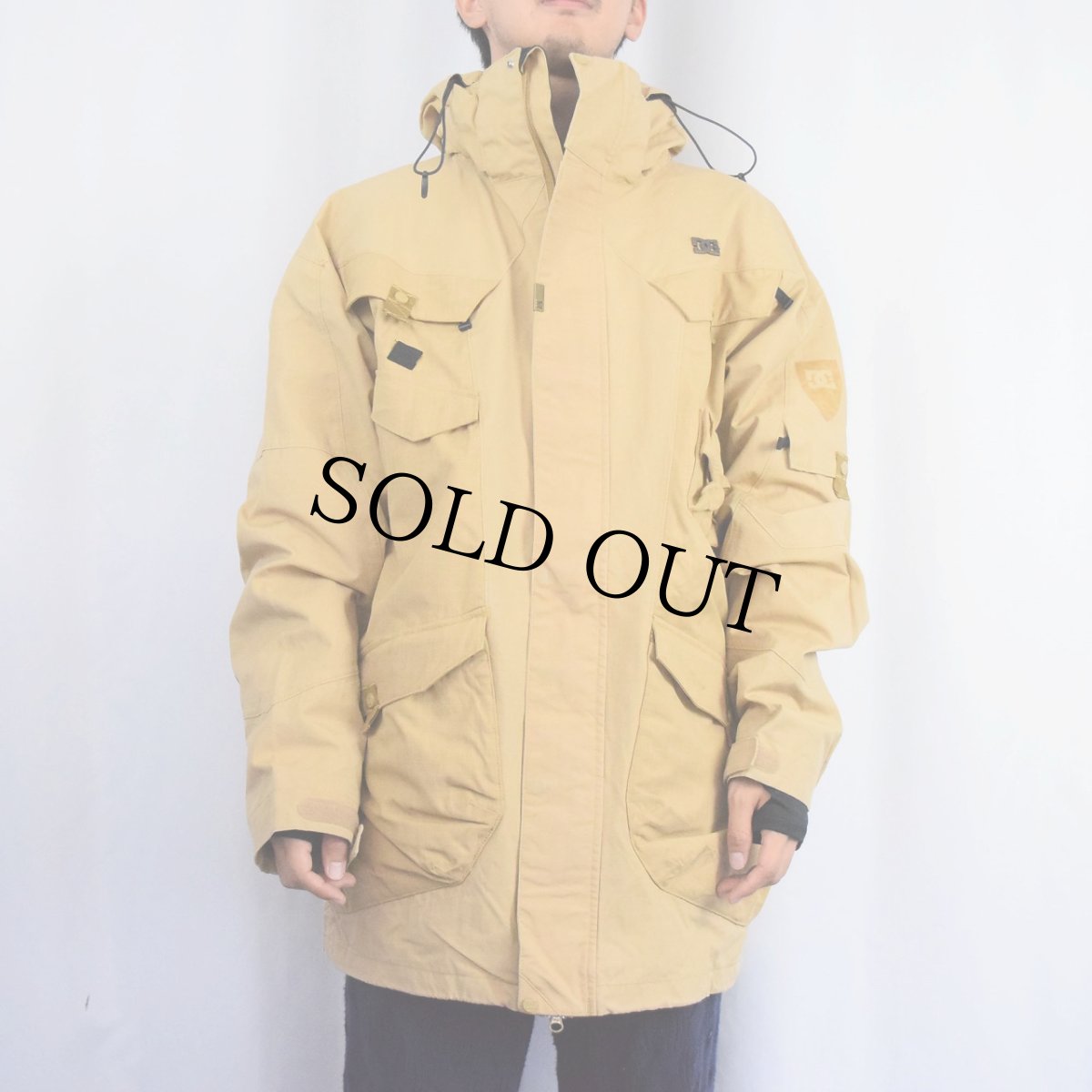 画像2: DC SHOES コットンマウンテンパーカー L (2)