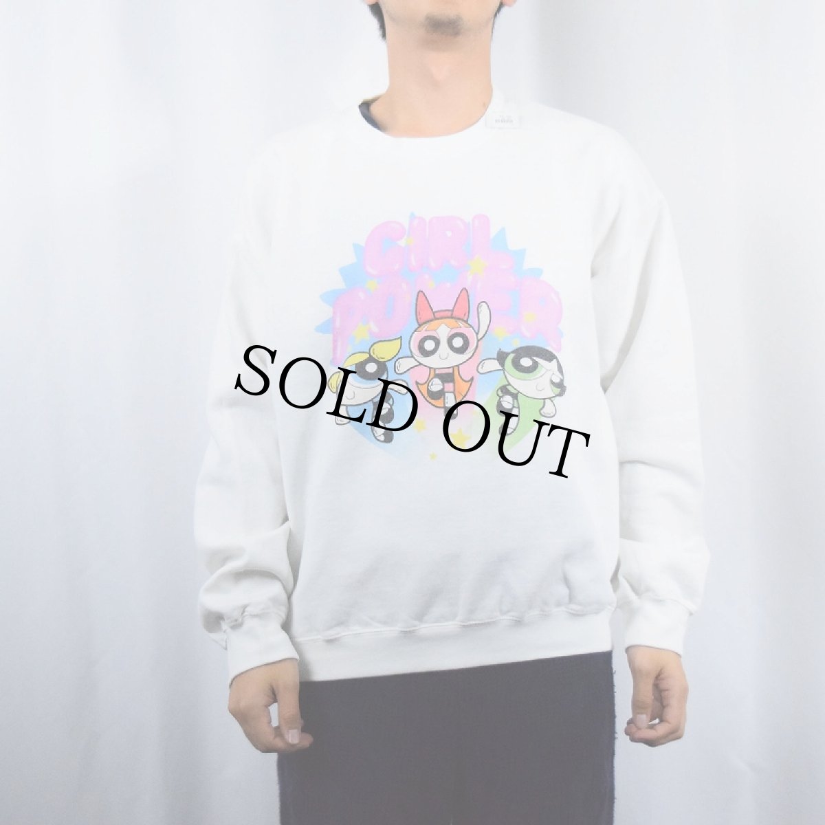 画像2: The Powepuff Girls キャラクタープリントスウェット (2)