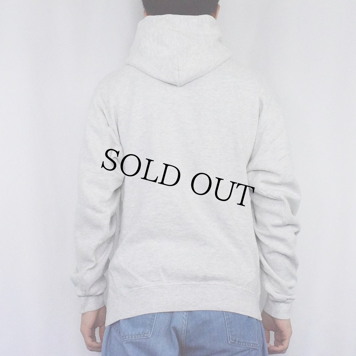 画像3: 90's Champion USA製 "ポケ付き" 目付きスウェットフーディ M (3)