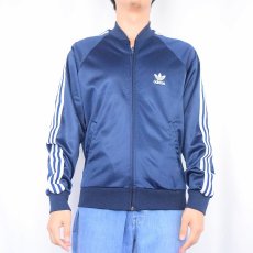 画像2: 80's adidas ATP USA製 トラックジャケット NAVY M (2)