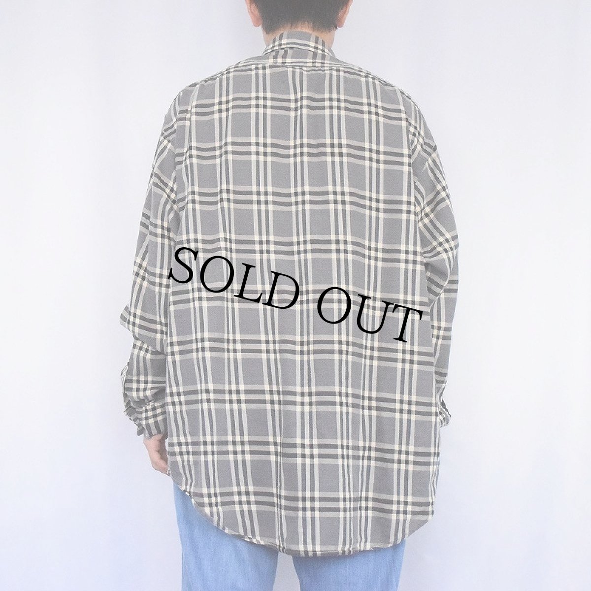 画像3: POLO Ralph Lauren "LOWELL SPORT" チェック柄 コットンシャツ L (3)