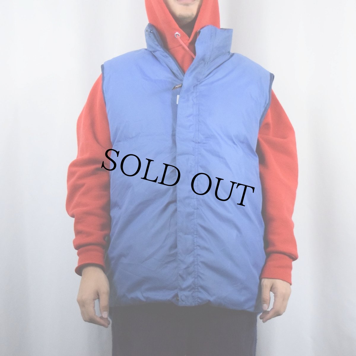 画像5: 2000's L.L.Bean リバーシブル ダウンベスト L (5)