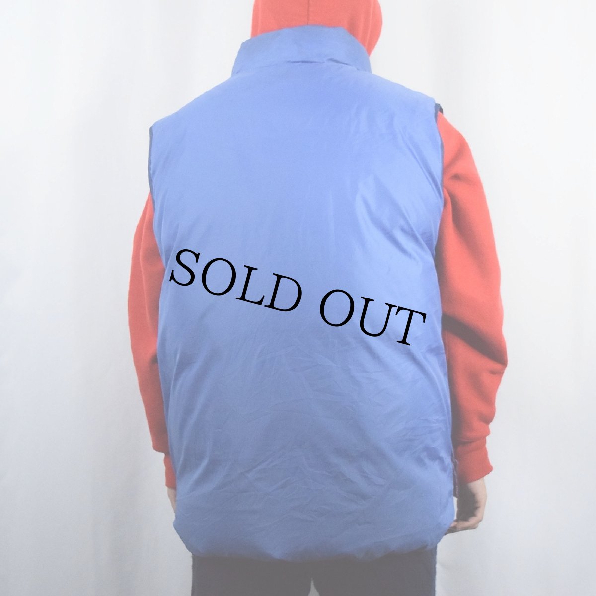 画像6: 2000's L.L.Bean リバーシブル ダウンベスト L (6)