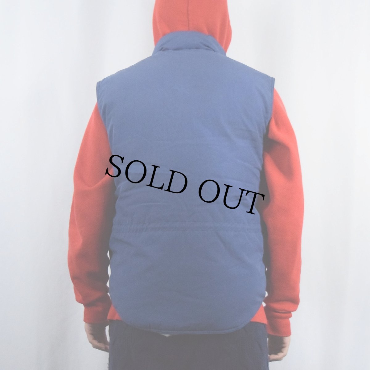 画像4: 2000's L.L.Bean リバーシブル ダウンベスト L (4)