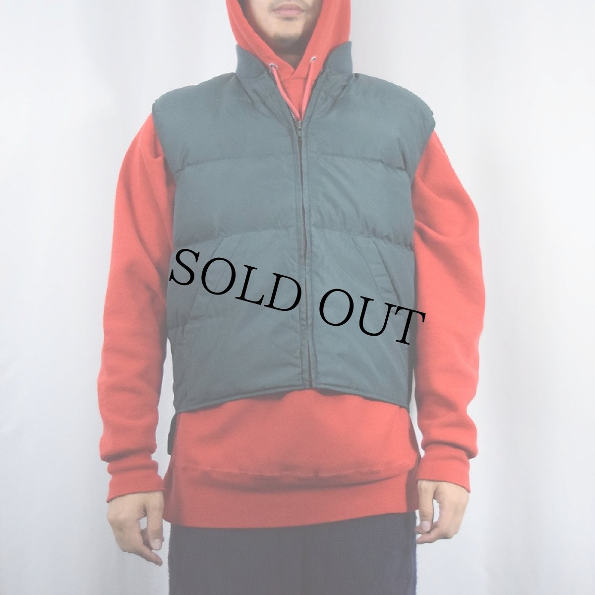 画像2: 80's Eddie Bauer ダウンベスト S (2)