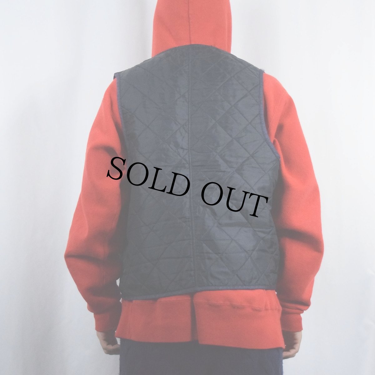 画像3: 60's MAGSON UNIFORM COMPANY 中綿入り キルティングベスト BLACK (3)