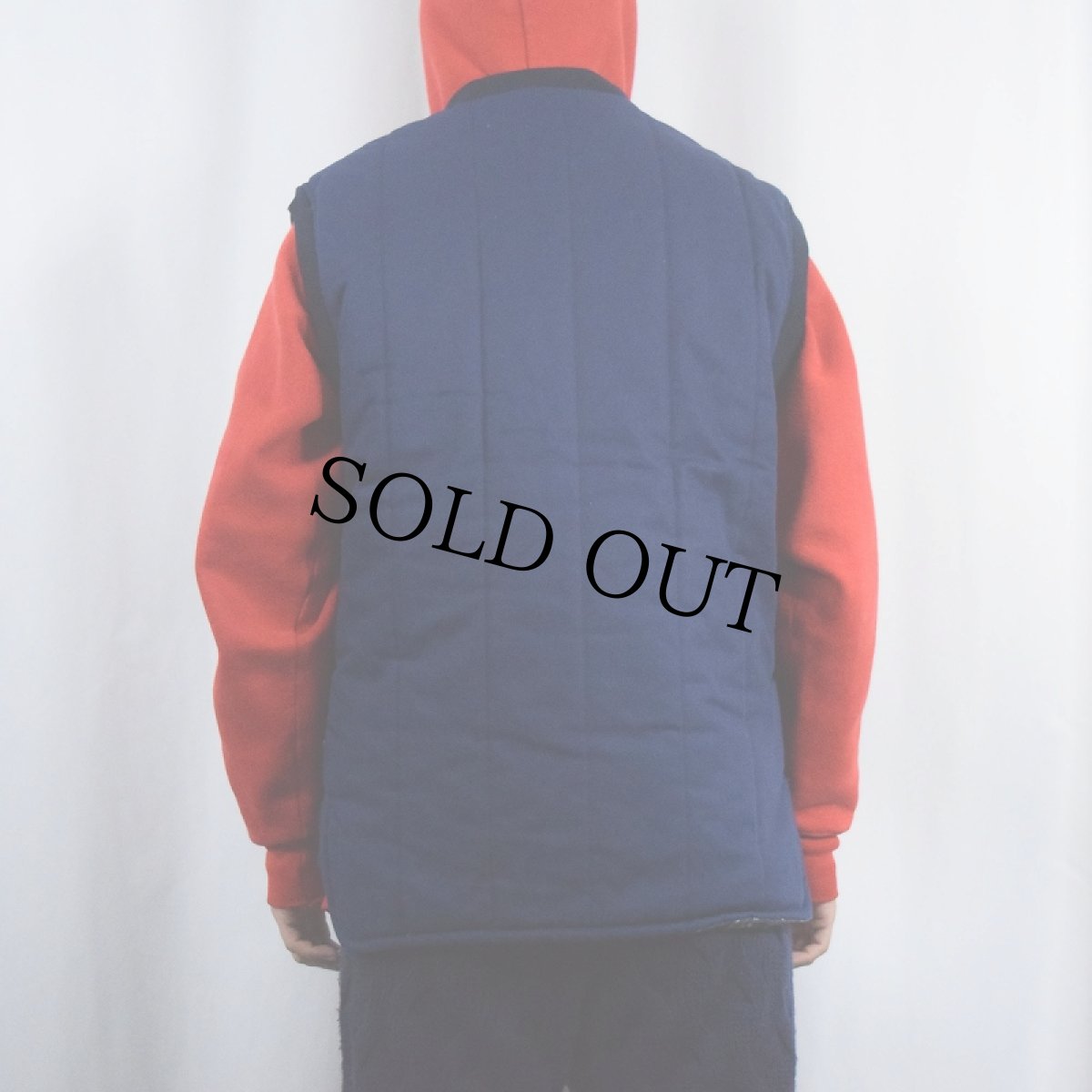 画像3: 90's Barbour ENGLAND製 中綿ベスト 3ワラント NAVY (3)