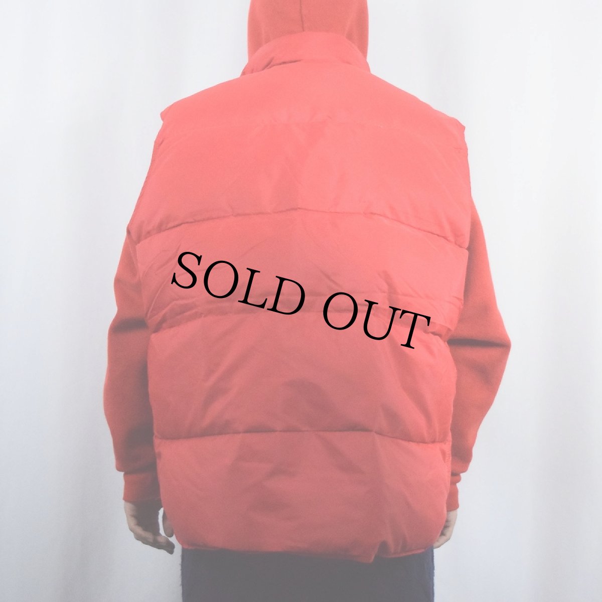 画像3: 80's L.L.Bean ナイロン ダウンベスト XXL (3)