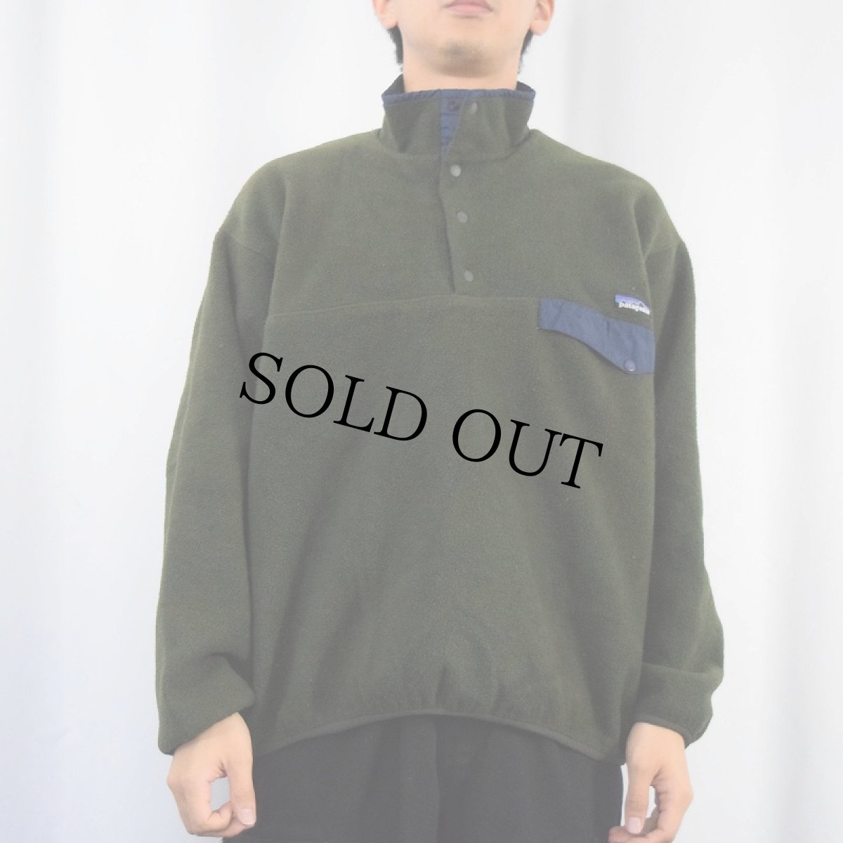 画像2: 90's Patagonia スナップT L (2)