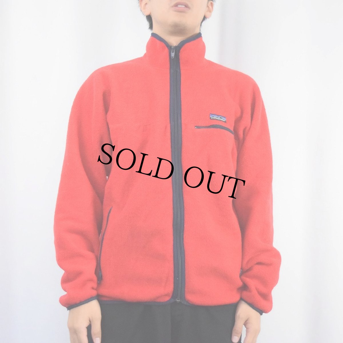 画像2: 80's Patagonia USA製 フリースジップジャケット L (2)