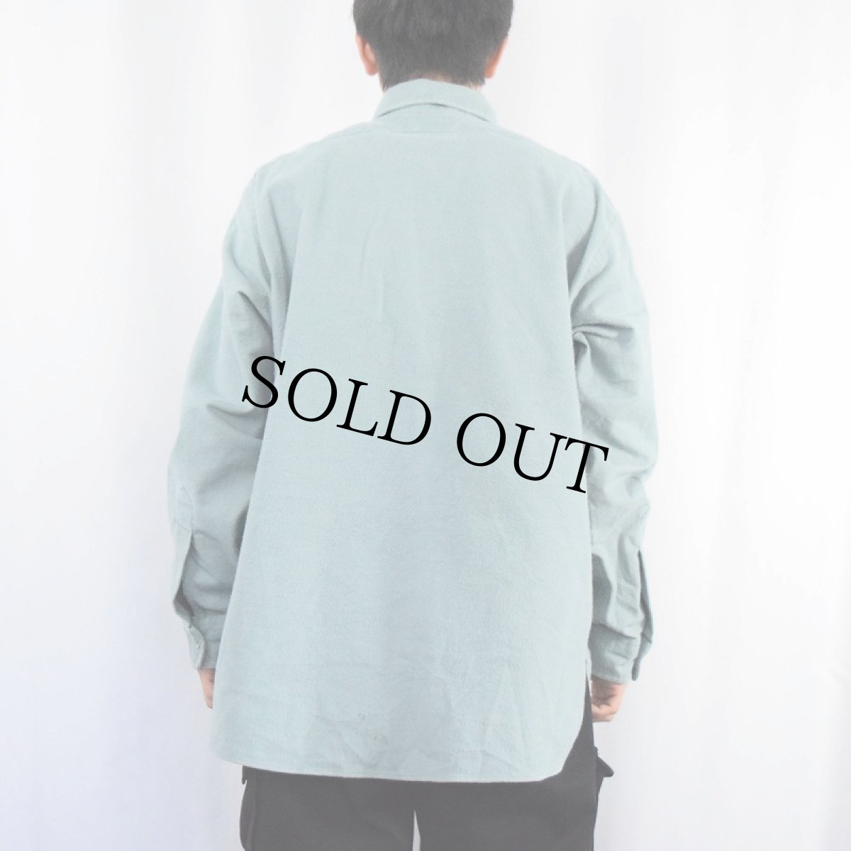 画像3: 80's L.L.Bean シャモアクロスシャツ (3)