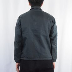 画像3: 70〜80's DEERFOOT USA製 裏ボア チェーン刺繍 ナイロンコーチジャケット (3)