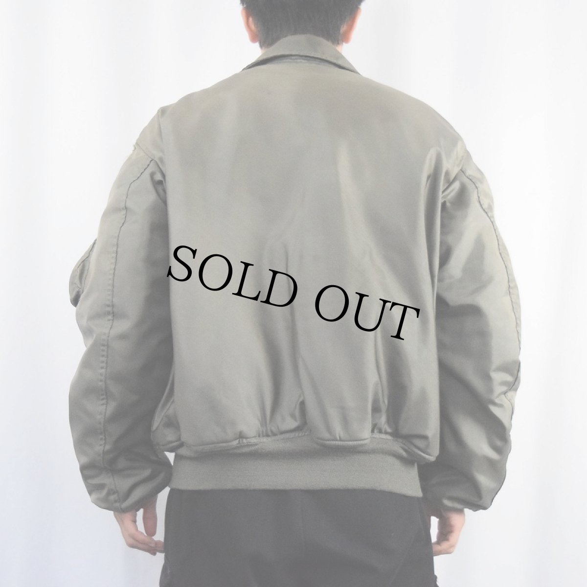 画像3: 80's U.S.AIR FORCE CWU-45/P フライトジャケット X-LARGE (3)