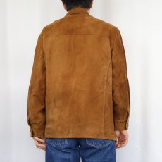 画像3: Brooks Brothers スエードレザージャケット S (3)