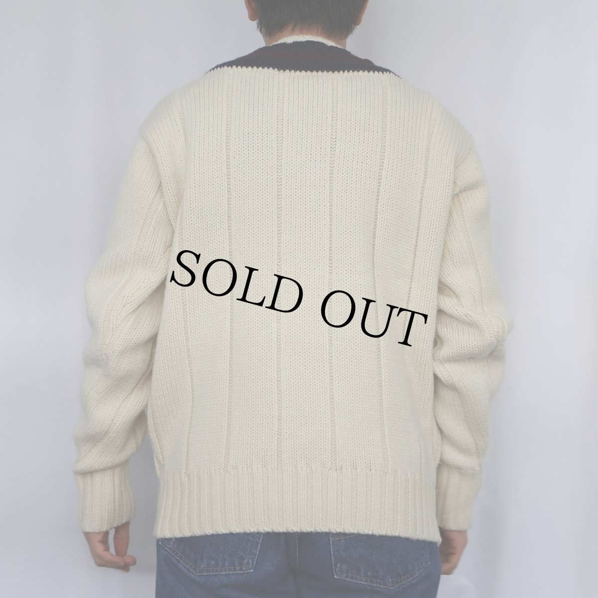 画像3: POLO Ralph Lauren ウール チルデンニットセーター L (3)