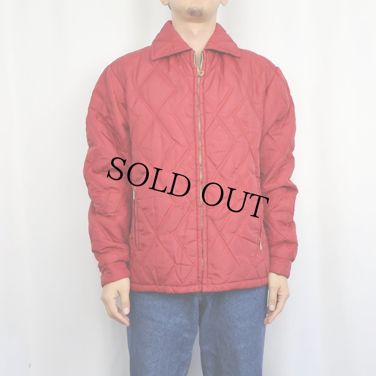 画像3: 70's 中綿入り リバーシブル キルティングジャケット (3)