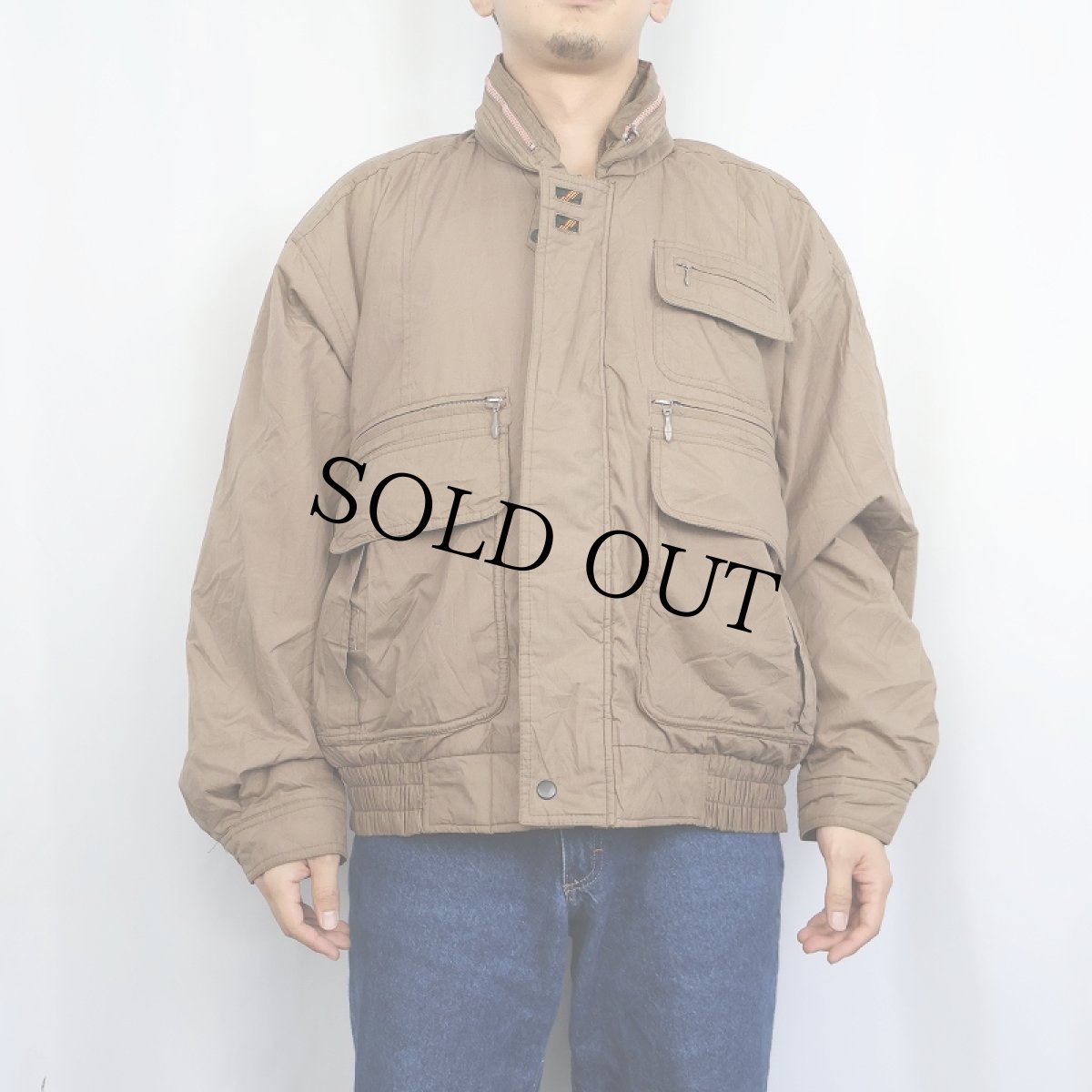 画像2: 90's〜 HIGH SIERRA 中綿入りジャケット L (2)