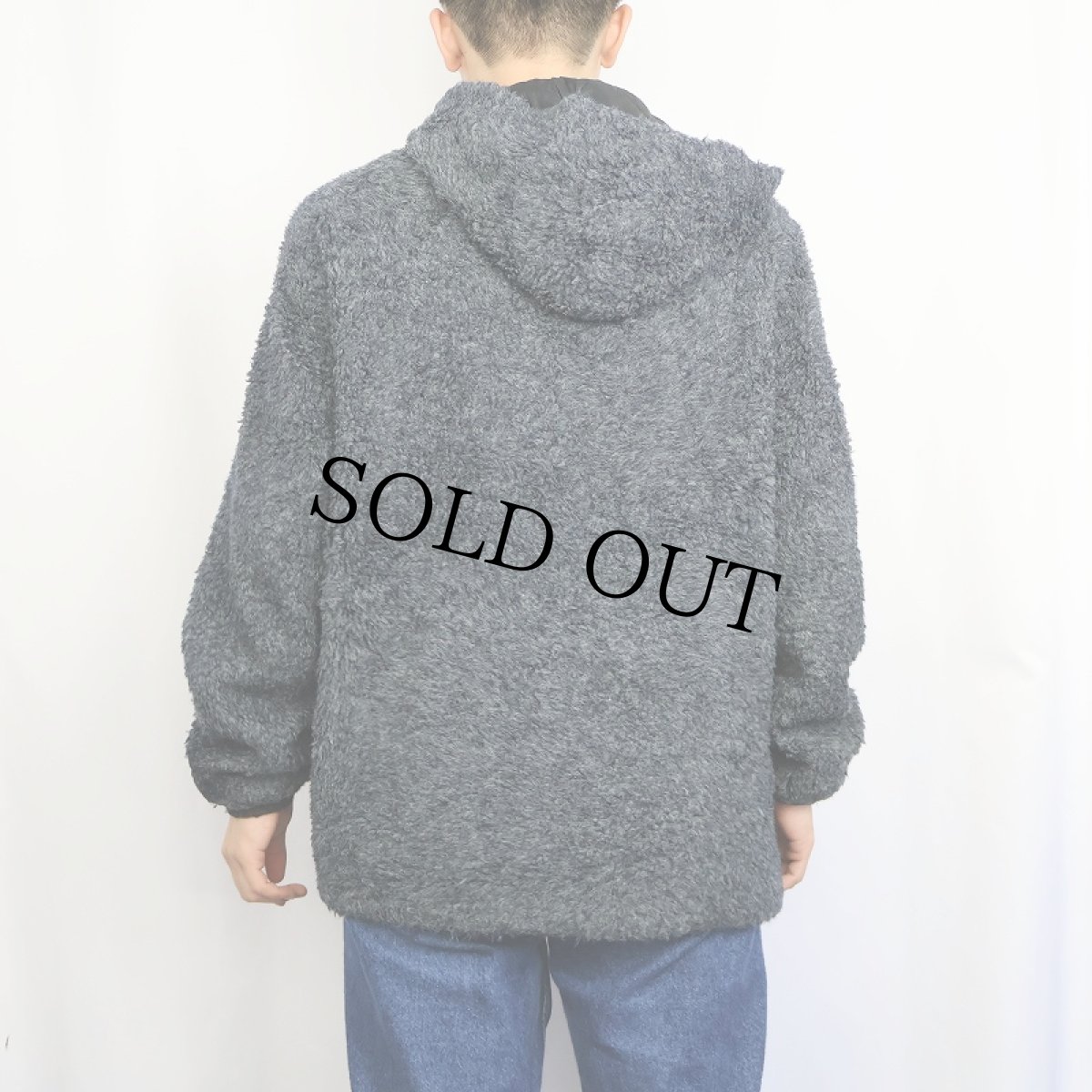 画像4: 70's〜 中綿入り リバーシブル ボアジップパーカー (4)