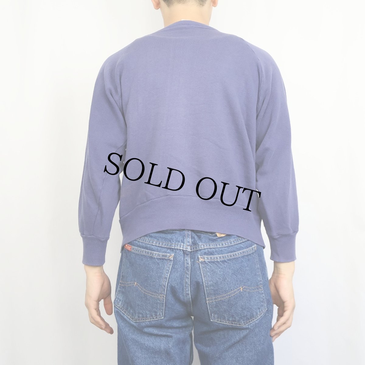 画像3: 【SALE】 60〜70's PENMANS "McGILL GEOLOGICAL SCIENCES" プリントラグランスウェット NAVY (3)