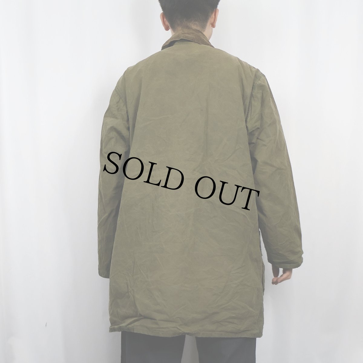 画像3: 90's Barbour ENGLAND製 "BORDER" オイルドジャケット 3ワラント (3)