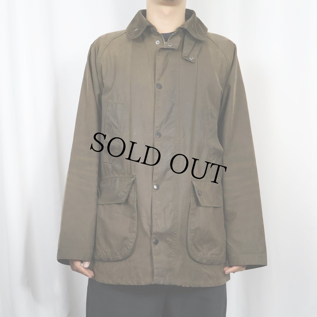 画像2: 90's Barbour ENGLAND製 "BEDALE" オイルドジャケット 3ワラント (2)