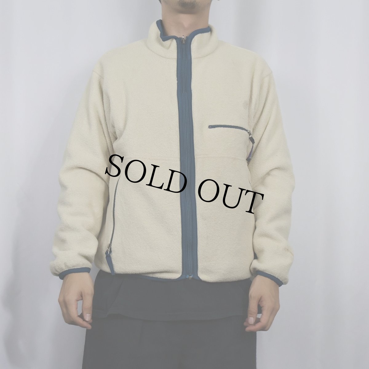 画像5: 【SALE】 90's Patagonia USA製 リバーシブル グリセードフリースジャケット NAVY M (5)