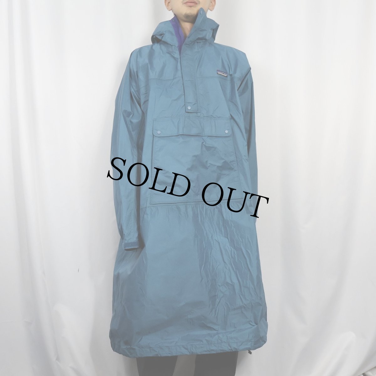 画像2: 90's Patagonia "Cagoul" ナイロンポンチョ (2)