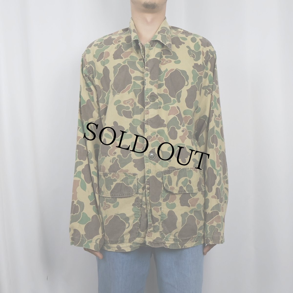 画像2: 60〜70's Sears ACTIVE Sportswer ダックハンターカモ柄 ハンティングジャケット (2)