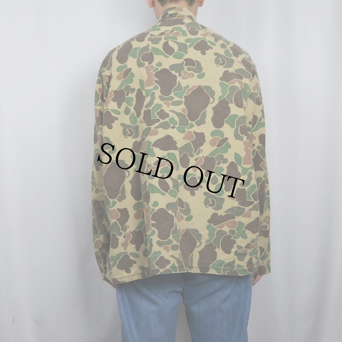 画像3: 60〜70's Sears ACTIVE Sportswer ダックハンターカモ柄 ハンティングジャケット (3)