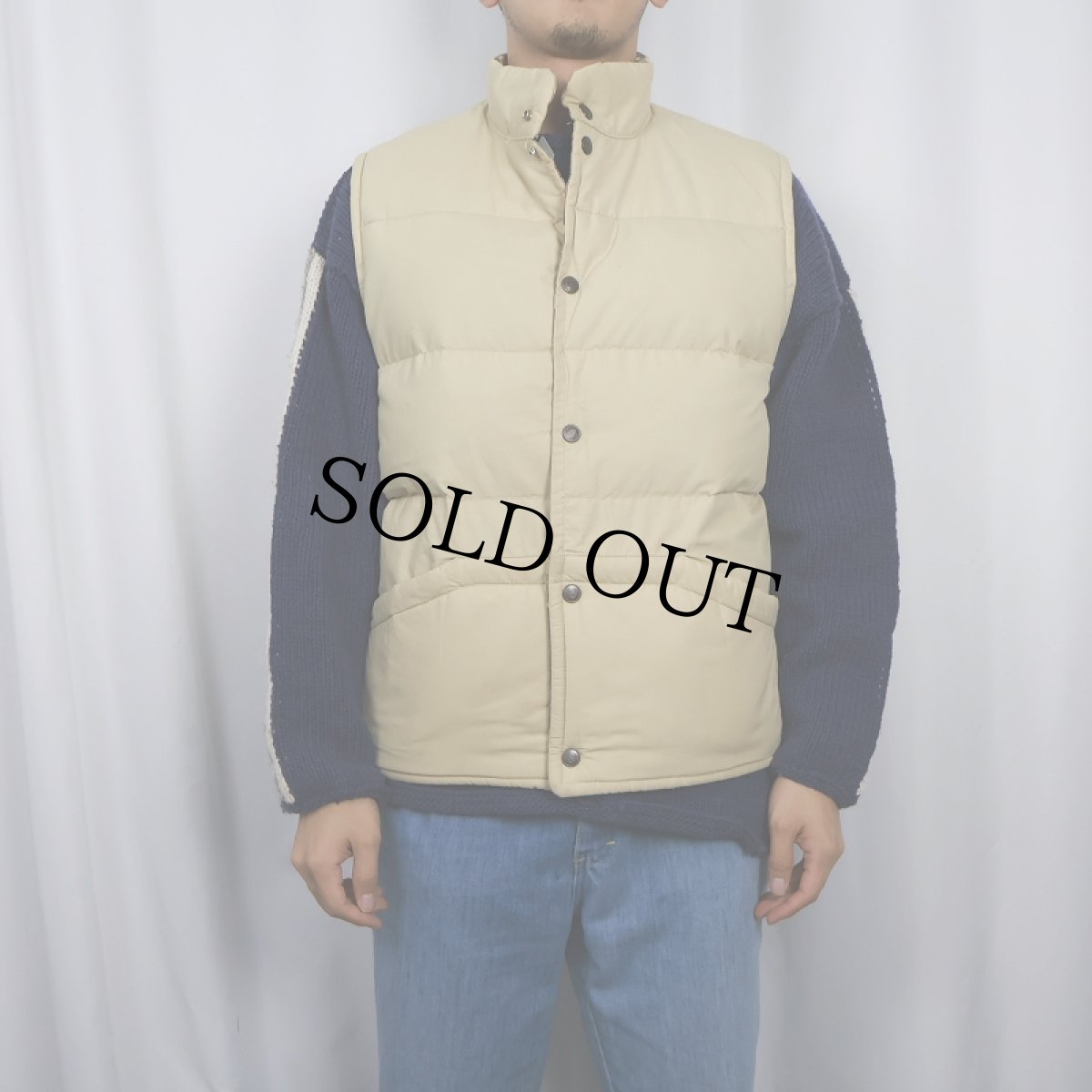 画像5: 80's USA製 ダックハンターカモ柄 リバーシブルダウンベスト (5)