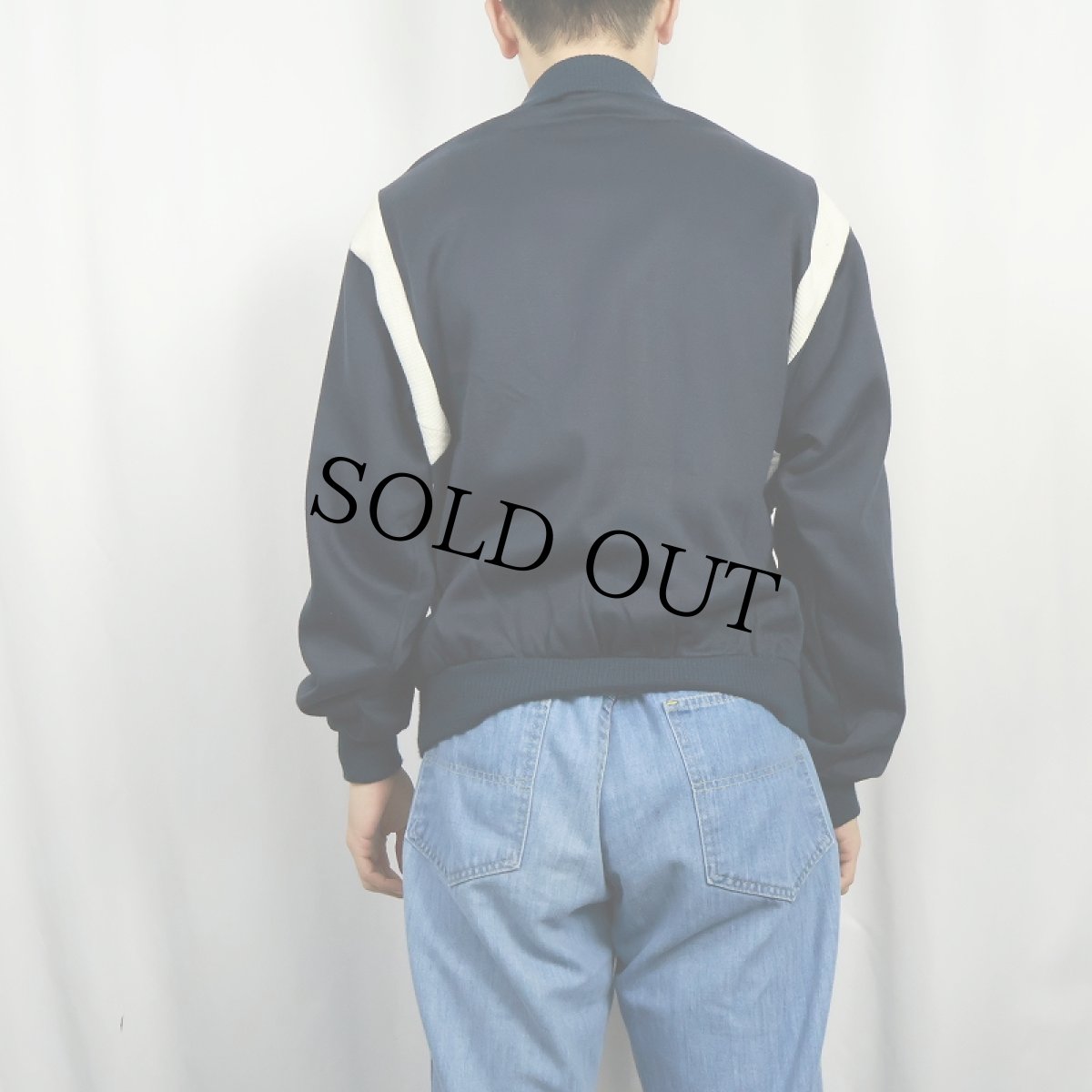 画像3: 80's adidas FRANCE製 トラックジャケット NAVY M (3)