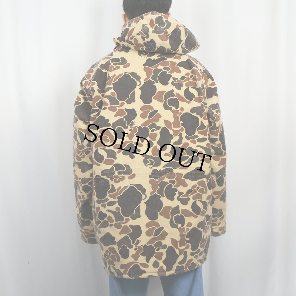 画像3: 10x USA製 GORE-TEX ダックハンターカモ柄 マウンテンパーカー L (3)