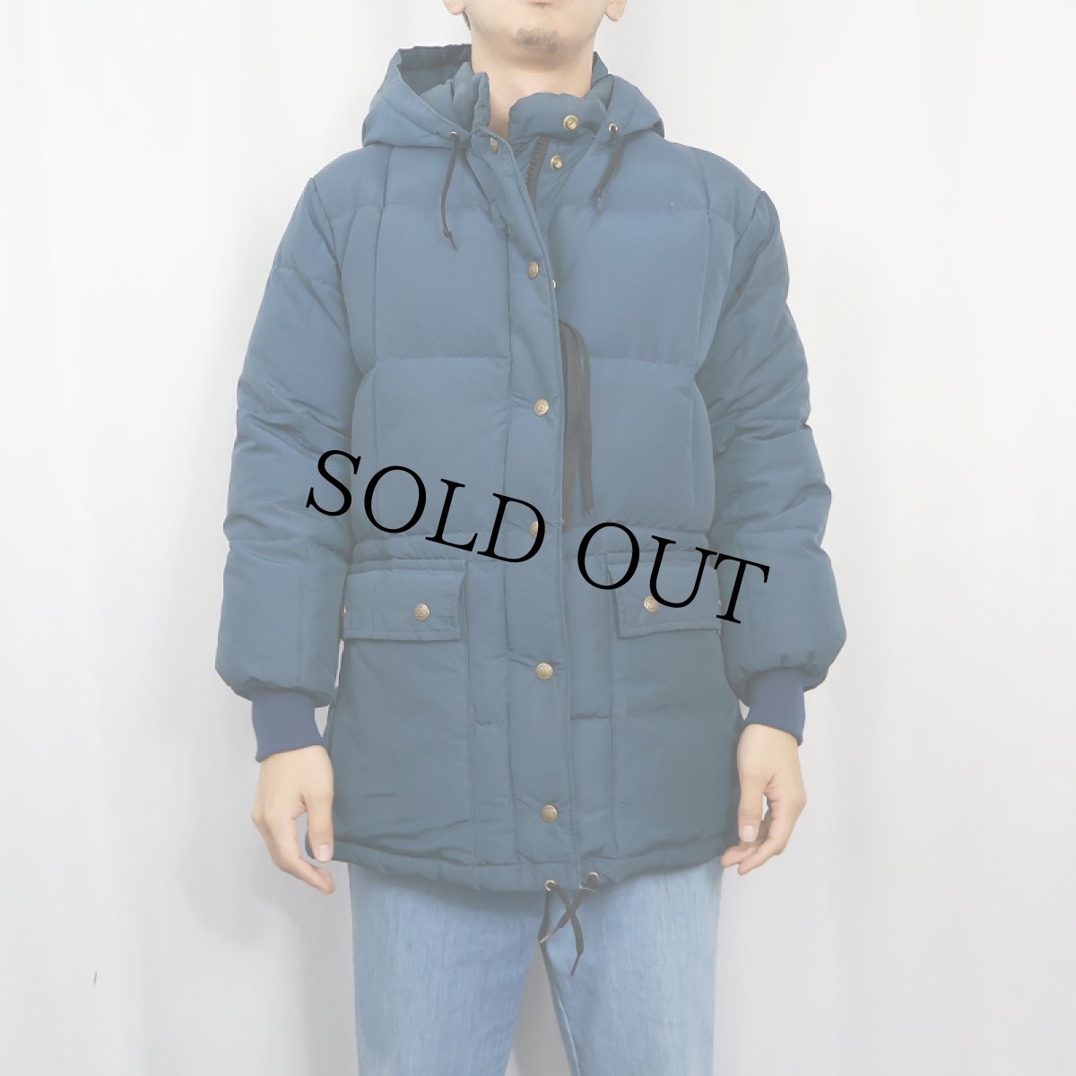 画像2: 70〜80's Eddie Bauer "GOOSE DOWN" キルティングダウンパーカー SMALL (2)