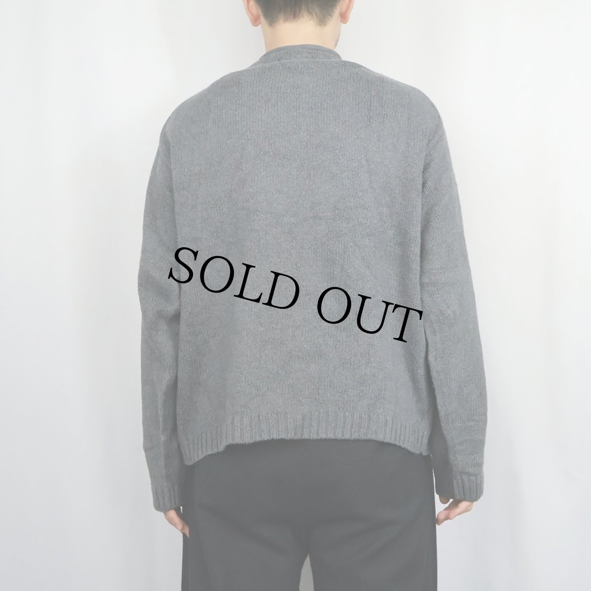 画像3: Eddie Bauer ロールネック コットンニットセーター M (3)