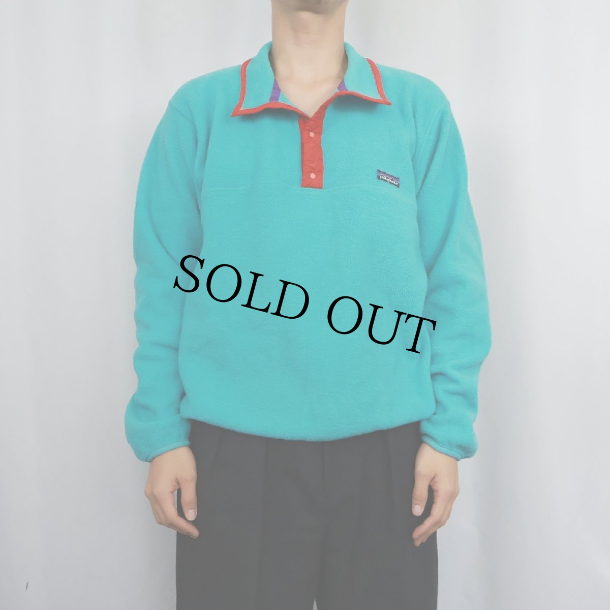 画像2: 80〜90's Patagonia USA製 スナップT 初期型 L (2)