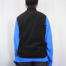 画像3: 90's Patagonia USA製 フリースベスト BLACK M (3)
